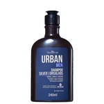 Ficha técnica e caractérísticas do produto Farmaervas Urban Men Silver Grisalhos - Shampoo Desamarelador 240ml