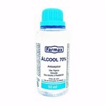 Farmax Álcool 70% Etílico 50ml - Kit com 03