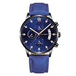 Ficha técnica e caractérísticas do produto Fashion Luxury Men Watch Fashion Military Analog Sport Quartz Wrist Watch