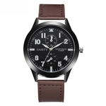 Ficha técnica e caractérísticas do produto Fashion Men Watch Stainless Steel Case Military Analog Quartz Sport Wrist Watch
