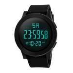 Ficha técnica e caractérísticas do produto Fashion Men's LED Waterproof Digital Quartz Military Luxury Sport Date Watches