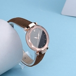 Ficha técnica e caractérísticas do produto Fashion Quartz Watch Starry Sky Multicolor Leather Wrist Watch Simple Women