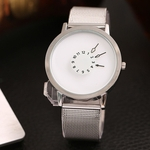 Ficha técnica e caractérísticas do produto Fashion Women Casual Checkers Milanese Quartz Analog Wrist Watch WH