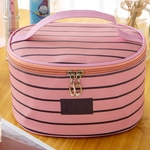 Ficha técnica e caractérísticas do produto Fashion Women's Simple Large Capacity Oxford Cloth Storage Bag Cosmetic Bag