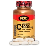 Ficha técnica e caractérísticas do produto Fdc Vitamina C Acido Ascorbico 1000mg 100 Comp