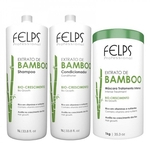 Kit Bamboo Felps Shampoo 1l+Condicioandor 1l+Mascara 1kg