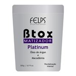 Ficha técnica e caractérísticas do produto Felps Btox Matizador Platinum Óleo de Argan e Macadâmia