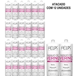 Ficha técnica e caractérísticas do produto Felps Kit Banho Verniz 12x Shampoo 1l+ 12x Condicionador 1l