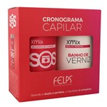 Ficha técnica e caractérísticas do produto Felps Kit Cronograma Capilar Sos e Banho de Verniz - 2x1kg