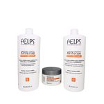 Ficha técnica e caractérísticas do produto Felps Kit Tratamento Xintense Shampoo 1L Condicionador 1L Máscara 300g