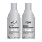 Ficha técnica e caractérísticas do produto Felps Profissional Kit Platinum Blond Silver Xblond 2x - Fab Felps Cosméticos