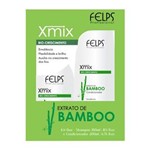 Felps Profissional Xmix Kit Duo Extrato de Bamboo -2 Produtos - Fab Felps Cosméticos