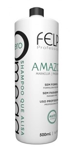 Ficha técnica e caractérísticas do produto Felps Shampoo que Alisa Omega Zero Amazon 500ml - Felps Profissional