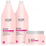 Ficha técnica e caractérísticas do produto Felps Xcolor Kit Color Protector - Shampoo, Condicionador e Máscara - Felps