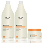 Ficha técnica e caractérísticas do produto Felps Xintense Kit Profissional Shampoo, Condicionador e Máscara