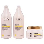 Ficha técnica e caractérísticas do produto Felps Xrepair Bio Molecular Kit Shampoo , Condicionador e Máscara