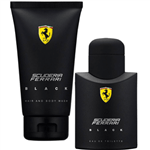 Ferrari Kit Perfume Scuderia Black Eau de Toilette Masculino 75ml + Gel de Banho 150ml