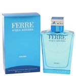 Ficha técnica e caractérísticas do produto Ferre Acqua Azzurra Eau de Toilette Spray Perfume Masculino 100 ML-Gianfranco Ferre