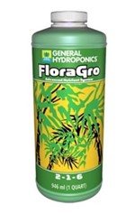 Ficha técnica e caractérísticas do produto Fertilizante FloraGro 2-1-6 946ml - General Hydroponics