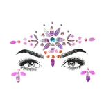 Ficha técnica e caractérísticas do produto Festival casamento rosto Gems Adhesive Glitter Jewel Rave Partido corpo Make Up