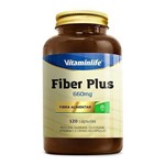 Fiber Plus 660mg - 120 Cápsulas - VitaminLife
