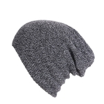Ficha técnica e caractérísticas do produto Fibras acr¨ªlicas Slouchy Knitting beanie Quente Man Mulheres Bonnet LZ107