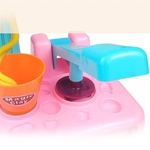Ficha técnica e caractérísticas do produto Filhos de Plasticine Mold Ice Cream Set Argila Cor Toy Mud Handmade Mud