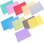 Ficha técnica e caractérísticas do produto Filtro de gel de cor 11 cores Correção transparente Gel Luz filtro para fotografia Strobe flash