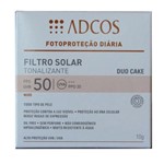Ficha técnica e caractérísticas do produto Filtro Solar Duo Cake FPS 50 Nude Adcos 10g