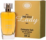 Fine Gold Lady 100ml Christopher Dark Perfume Feminino