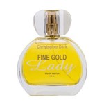 Ficha técnica e caractérísticas do produto Fine Gold Lady Eau de Parfum Christopher Dark - Perfume Feminino - 100ml - 100ml