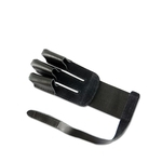 Ficha técnica e caractérísticas do produto 3 -finger Recurve Bow Arrow Archery Mittens protecção Guarda Suporte Dedo Combate Caça Protector Luva de Segurança