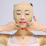 Ficha técnica e caractérísticas do produto Fino Máscara Facial Massage Lycra Tecido Bandage Papinha Health Care Tratamento
