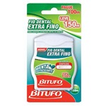 Ficha técnica e caractérísticas do produto Fio Dental Bitufo Extra Fino 150m