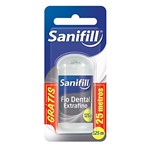 Ficha técnica e caractérísticas do produto Fio Dental Extra Fino 125 Metros, Sanifill