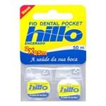 Ficha técnica e caractérísticas do produto Fio Dental Hillo Pockete com 2 Unidades de 25m Cada