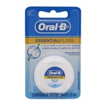 Ficha técnica e caractérísticas do produto Fio Dental Oral-B Encerado EssentialFloss 25m 1unidade