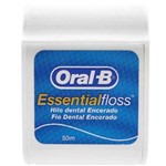 Ficha técnica e caractérísticas do produto Fio Dental Oral-B Essential Floss Encerado - 50m