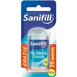 Ficha técnica e caractérísticas do produto Fio Dental Sanifill Clássico Leve 125m