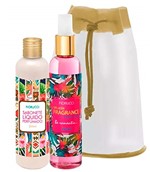 Ficha técnica e caractérísticas do produto Fiorucci Kit Splash Fragrance Exotic Chic Deo Colônia 200ml + Sabonete Líquido 200ml