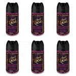 Ficha técnica e caractérísticas do produto Fiorucci Nuit Rose Desodorante Aerosol 170ml (Kit C/06)