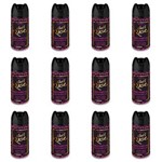Ficha técnica e caractérísticas do produto Fiorucci Nuit Rose Desodorante Aerosol 170ml - Kit com 12