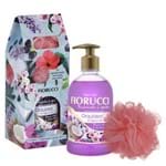 Ficha técnica e caractérísticas do produto Fiorucci Unique Orquídia & Água de Coco Kit – Sabonete Líquido + Esponja Kit