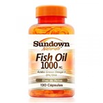 Ficha técnica e caractérísticas do produto Fish Oil Óleo de Peixe 1000mg Sundown 120 Cápsulas - Sundown Naturals Vitaminas