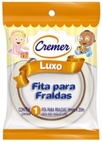 Ficha técnica e caractérísticas do produto Fita Adesiva para Fralda Branca - Cremer