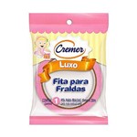 Ficha técnica e caractérísticas do produto Fita Adesiva para Fraldas Luxo Rosa Cremer