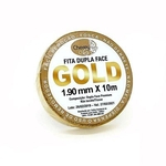 Ficha técnica e caractérísticas do produto FITA DUPLA FACE para Prótese e Lace (10 mt x 1,90 mm) - Gold