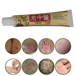 Ficha técnica e caractérísticas do produto Fitoterapia chinesa aliviar a coceira Anti-Itch creme pomada Cuidados com a pele