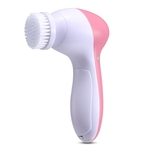 Ficha técnica e caractérísticas do produto Five-In-Um instrumento Wash Cleansing Facial rosto limpador de Poros massajador