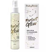 Ficha técnica e caractérísticas do produto Fixador Bruma para Maquiagem Ruby Rose Facial Iluminador Facial Corporal Glow 1 Un